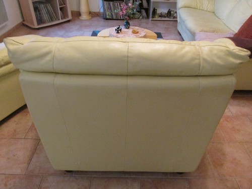 Fauteuils salon simili - 2,