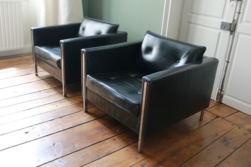 Paire fauteuils paulin - paire,